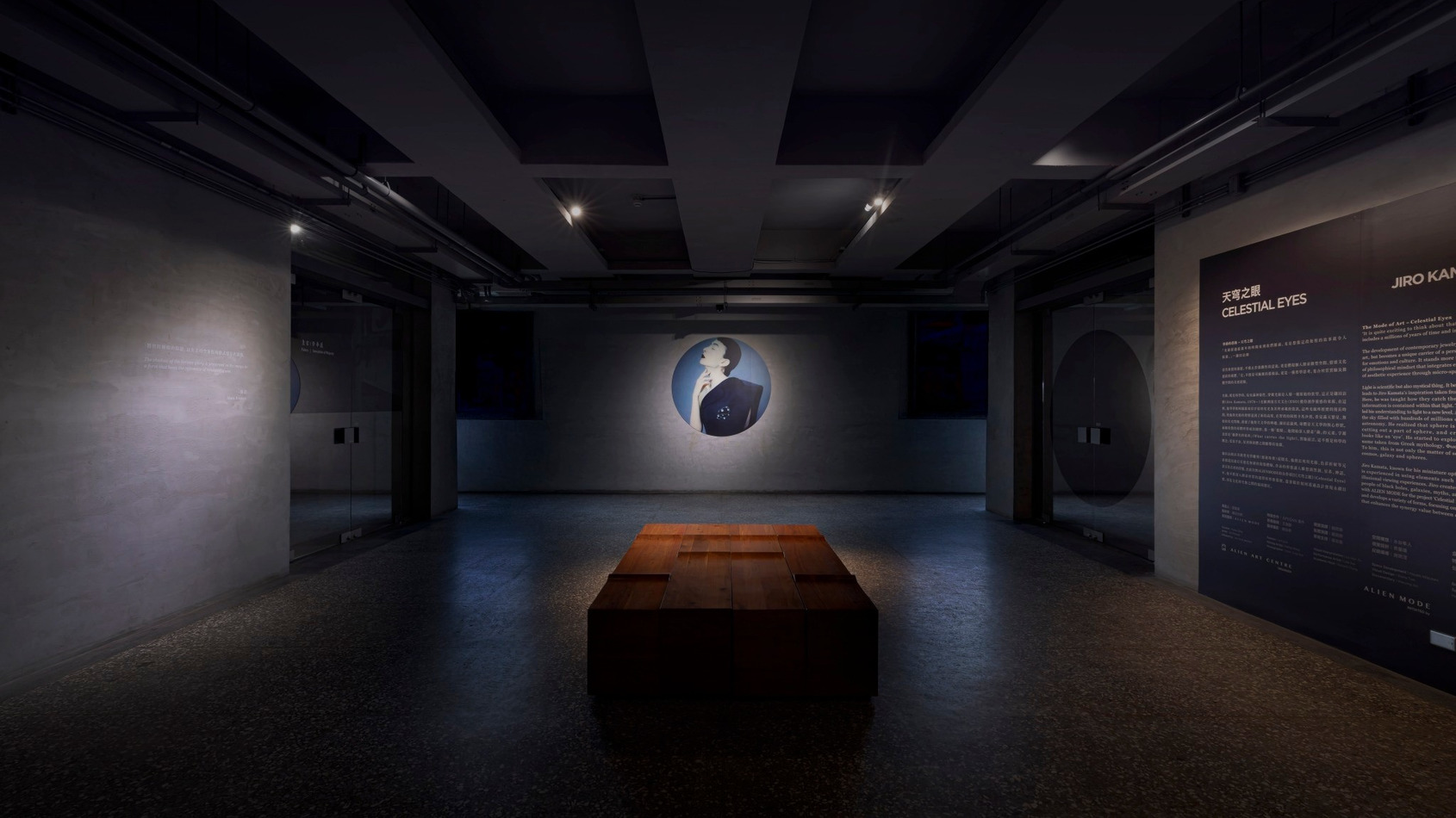  Celestial Eyes | Exhibition View | ALIEN Art Centre, 3F | © ALIEN MODE 