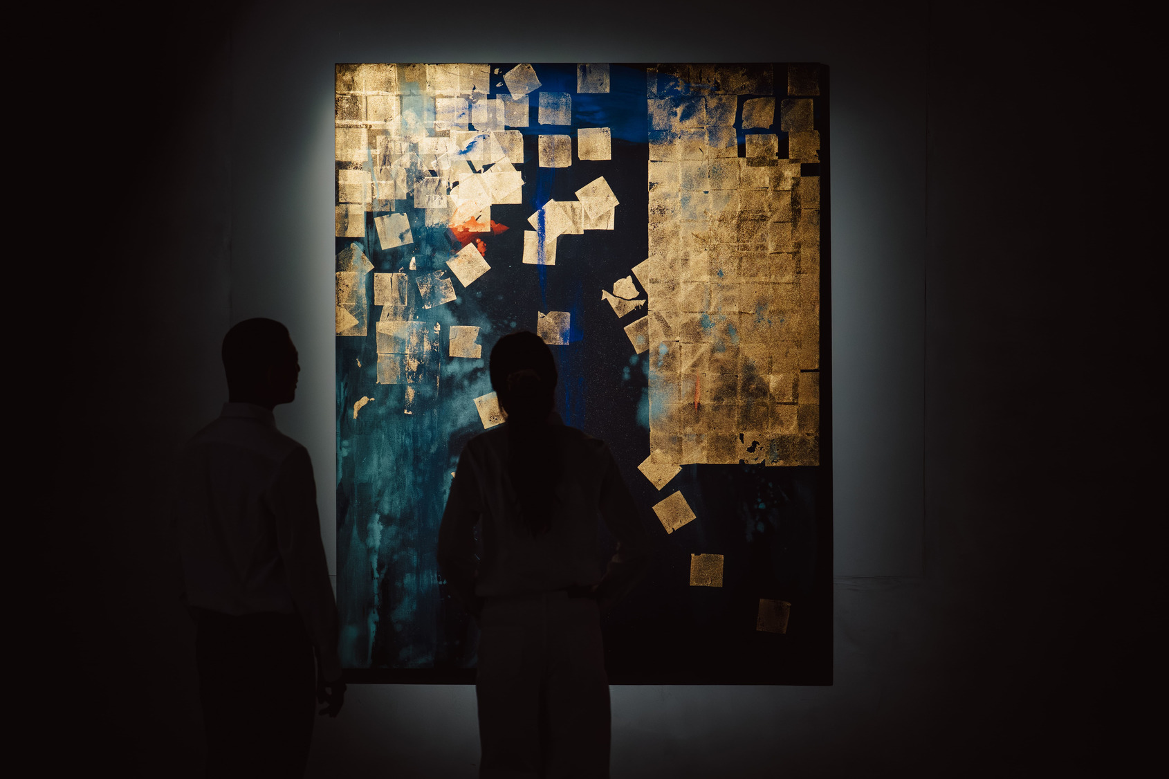 Dust and Gold：Makoto Fujimura, Shozo Michikawa © ALIEN Art Centre 