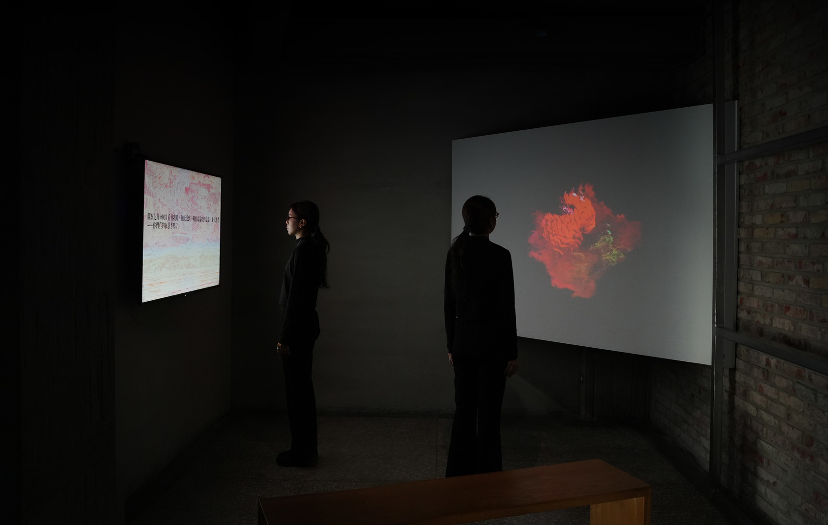 2025 Video Sandbox III-I：Death as the Only Eternal Life, photo at ALIEN Art Centre, courtesy of the artist. © ALIEN Art 