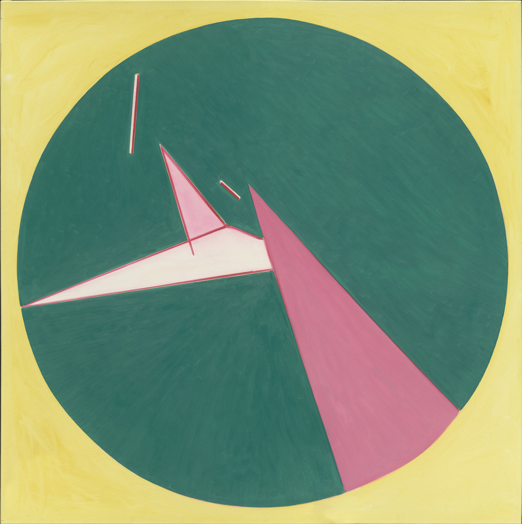 霍剛 Ho Kan｜開展之36｜2024｜油彩｜160 × 160 cm｜© Ho Kan 