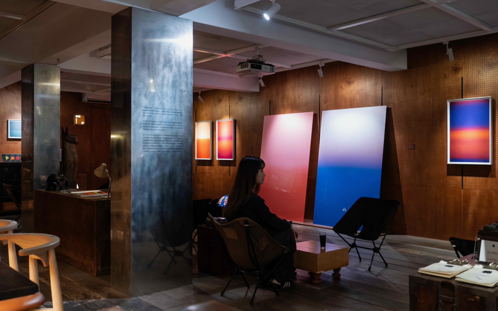 《光之境》展場照｜館外延伸計畫：森³ sunsun-museum｜© ALIEN MODE 