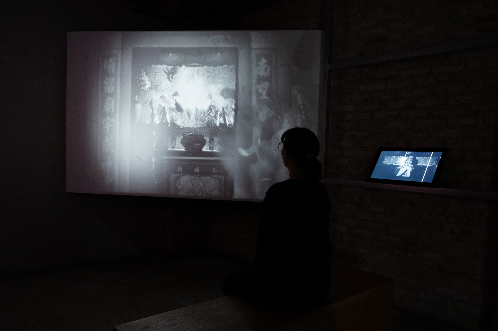 2025影像沙盒III-III｜《夜航的一場儀式》展場照｜© ALIEN Art Centre 