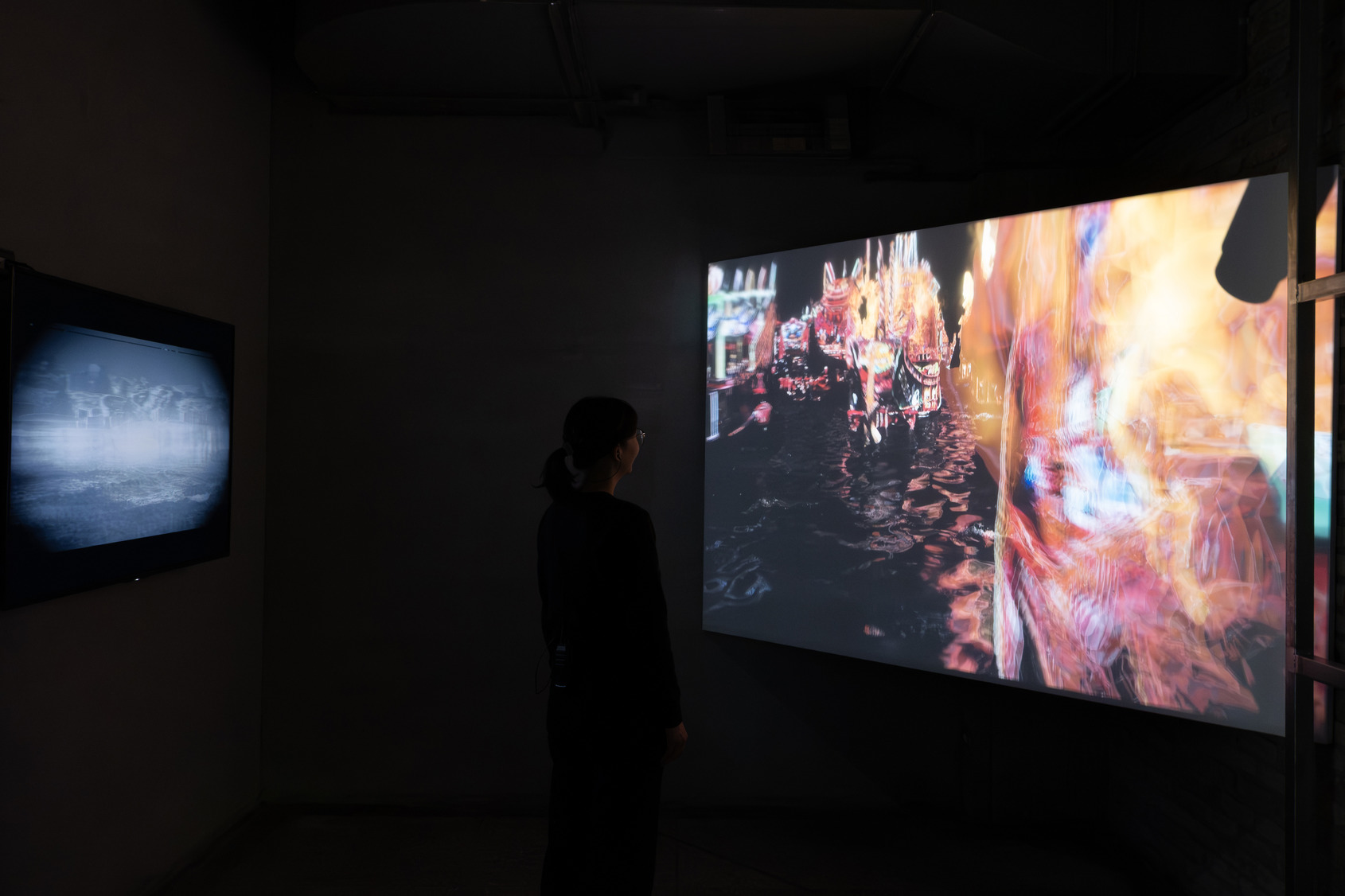 2025 Video Sandbox III-III：A Ceremony at Sea, photo at ALIEN Art Centre, courtesy of the artist. © ALIEN Art 