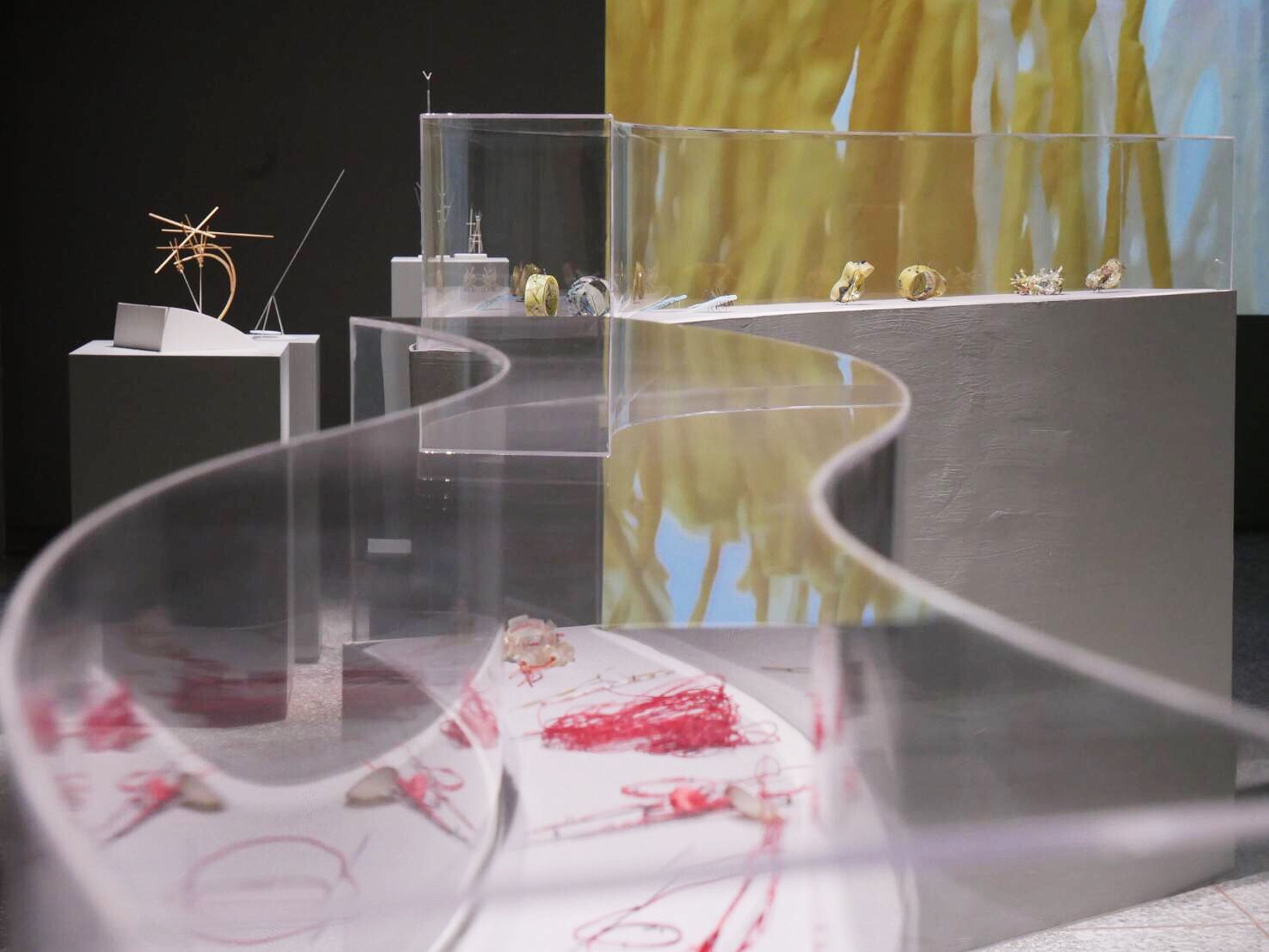 《紅 X 線》展場照｜金馬賓館當代美術館 3F｜© ALIEN Art Centre 