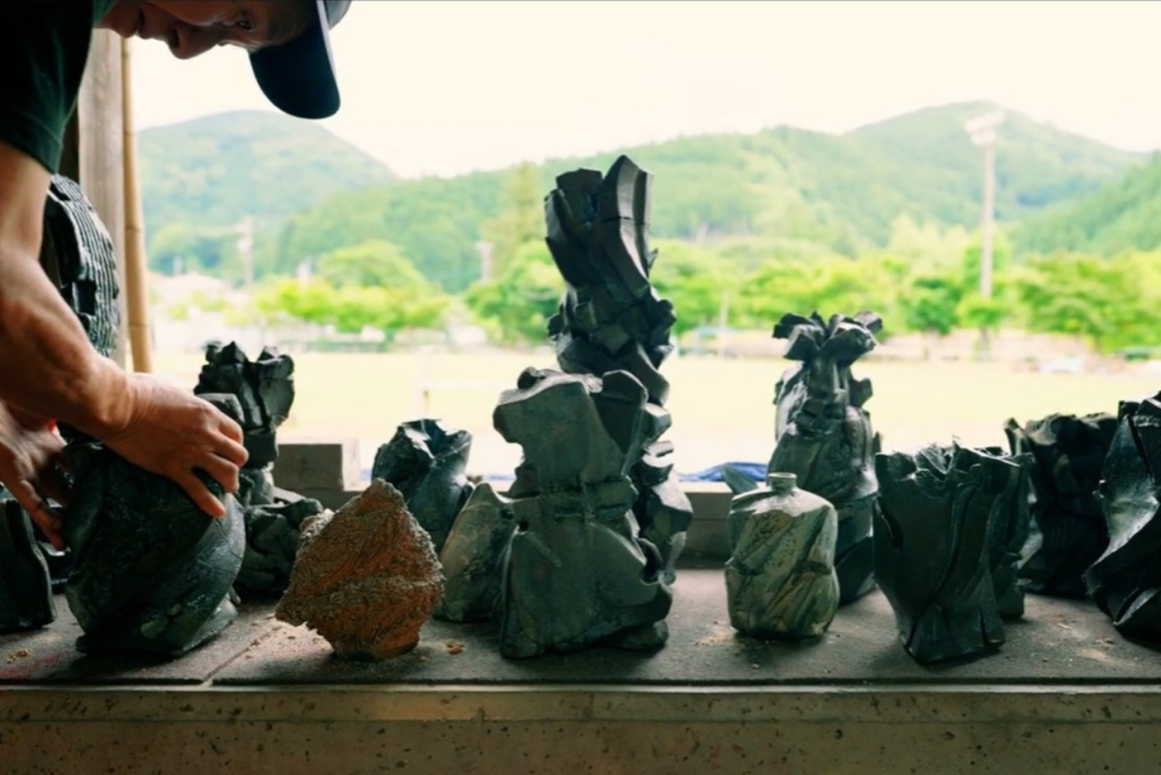 道川省三 Shozo Michikawa｜創作紀錄片擷取畫面｜© Kazuaki Sakuma 