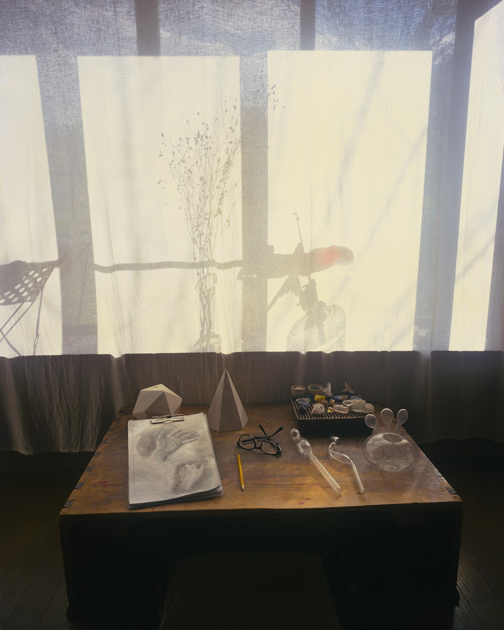 葉偉立｜芷瑩的手 | 日本,群馬縣｜2023｜藝術微噴、康頌棉質鋇基相紙 340 克 + 水晶裱｜116cm x 146cm｜© Yeh Wei-Li 